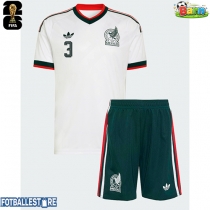 Mexico Cesar Montes #3 Bortedraktsett Barn VM 2026 Kortermet (+ Korte bukser)